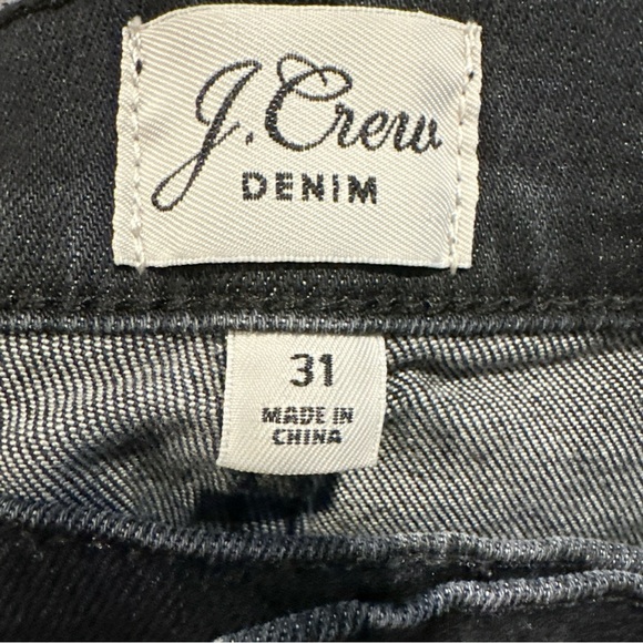 J CREW DEMIN WOMENS 9”BILLIE DEMI BOOT CROP 26 CROP INSEAM 15 1/2 LEG OPENING 31 - Picture 8 of 14